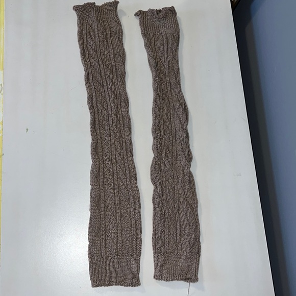 Accessories - Tan Leg Warmers